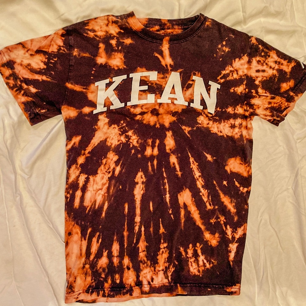 Kean University Bleach Tie-dye Tee